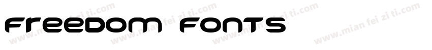 Freedom Fonts字体转换